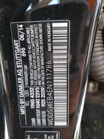 WDDSJ4EB4EN111786 Mercedes-Benz CLA 250