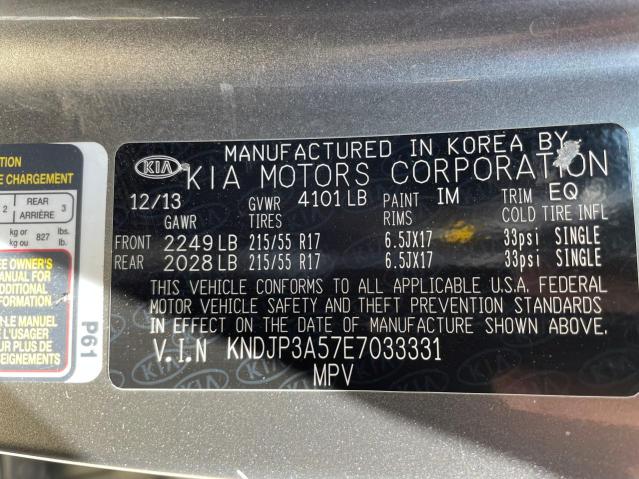 KNDJP3A57E7033331 KIA SOUL +