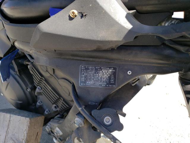 2013 KAWASAKI EX650 F - JKAEXEF12DDA05369