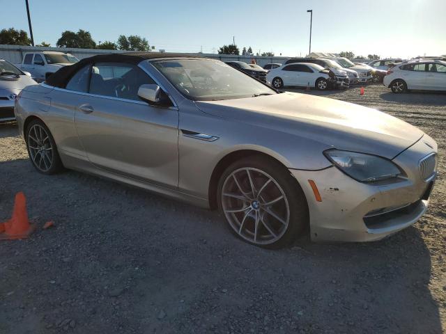 VIN: WBALZ3C56CDL70259 Auction: COPART Lot: 60155333 Location: CA - SACRAMENTO WBALZ3C56CDL70259 BMW 6 SERIES 2012 TAN Photo 4