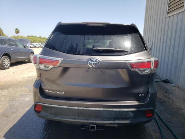 VIN 5TDZARFH7ES006033 2014 Toyota Highlander, LE no.6