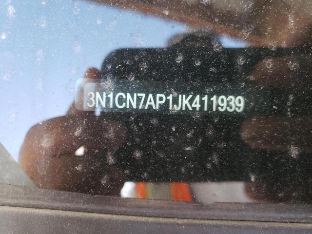 3N1CN7AP1JK411939 Nissan VERSA S