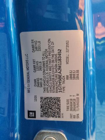 1GTH5BEA2M1183452 GMC Canyon Elevation