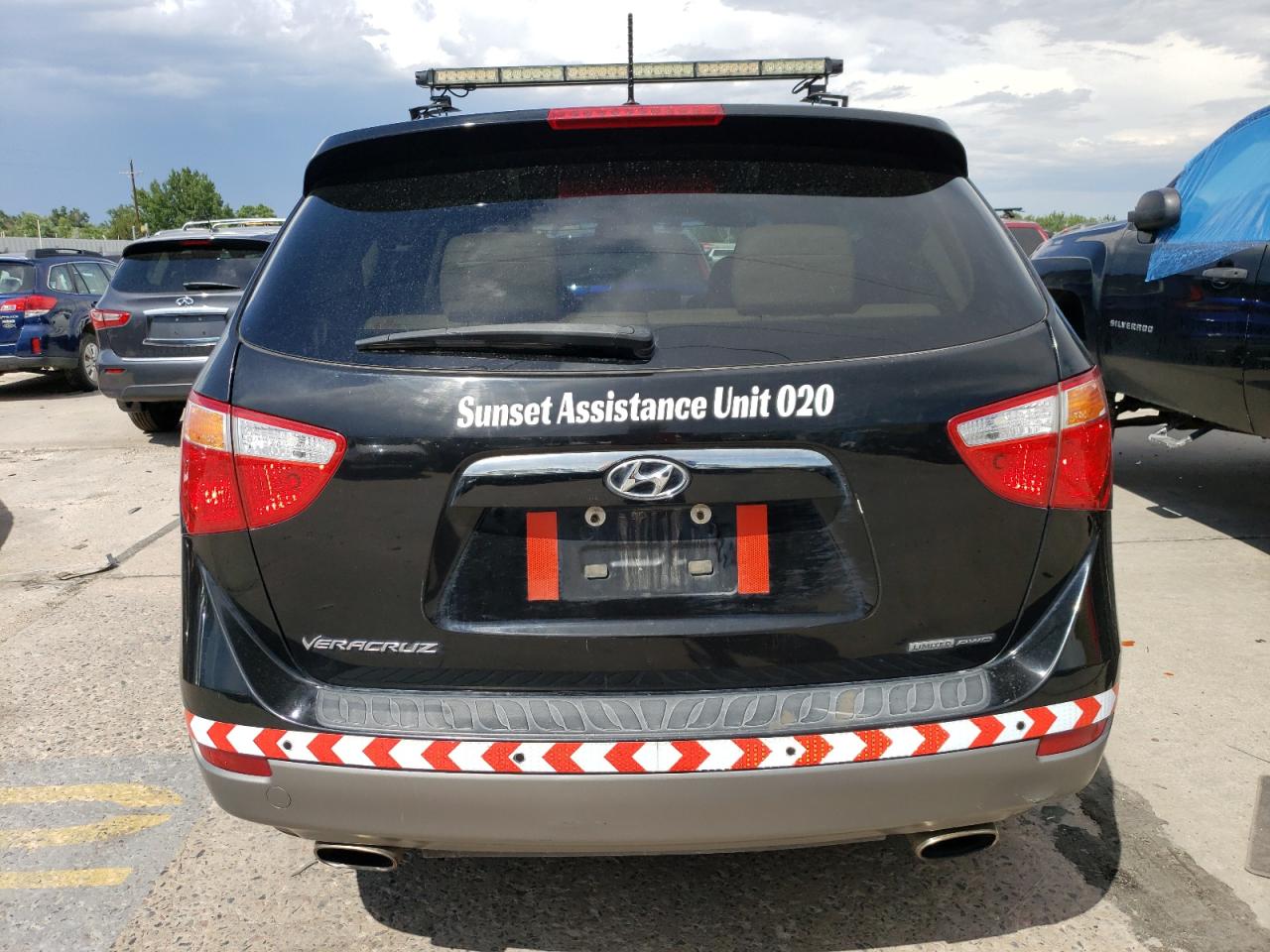 2012 Hyundai Veracruz Gls vin: KM8NUDCC5CU191544