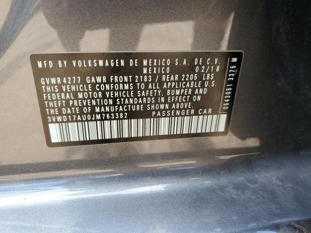 2018 VOLKSWAGEN GOLF SPORT - 3VWD17AU0JM763382