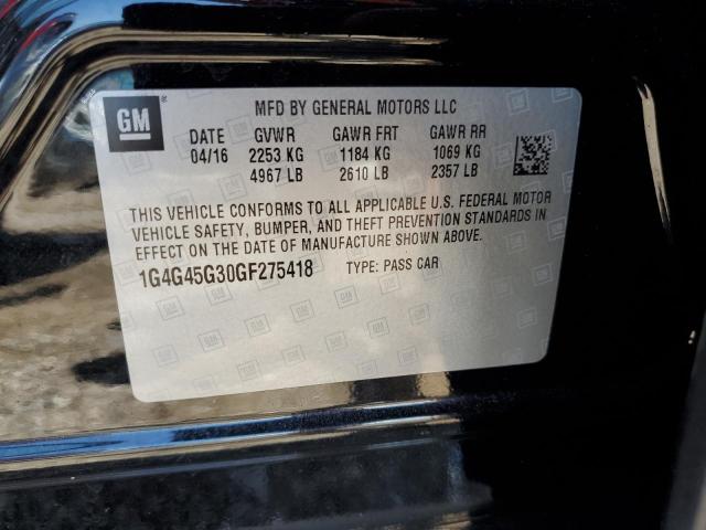 2016 BUICK LACROSSE S - 1G4G45G30GF275418