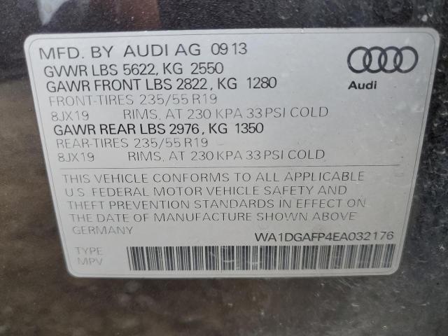 VIN WA1DGAFP4EA032176 2014 Audi Q5, Premium Plus no.14