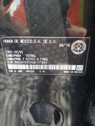 2016 HONDA FIT LX - 3HGGK5H5XGM107894