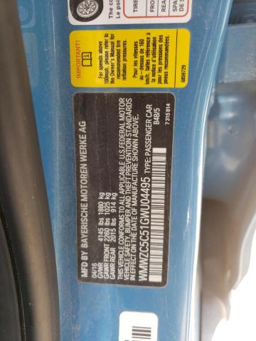 WMWZC5C51GWU04495 Mini Cooper S Countryman