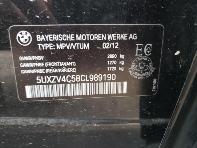 5UXZV4C58CL989190 2012 BMW X5 - Image 13