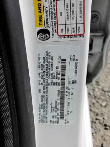 3FADP4TJ1FM133774 Ford FIESTA S