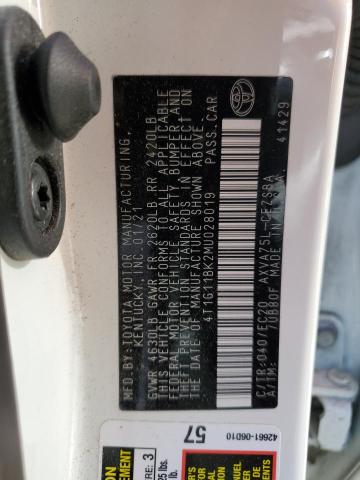 4T1G11BK2MU028019 Toyota CAMRY SE