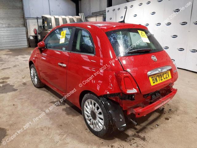 FIAT 500 RED 2023 DOLCEV-ZFACF1CJ2NJ******-58590923 photo no. 3