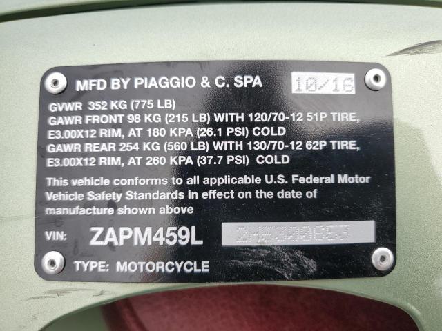 2017 VESPA GTS 300 SU - ZAPM459L2H5300653
