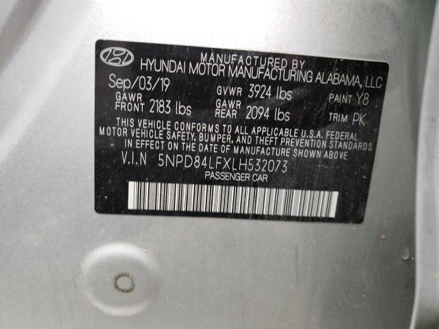 2020 HYUNDAI ELANTRA SE - 5NPD84LFXLH532073