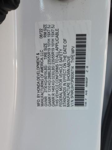 2023 HONDA ODYSSEY SP 5FNRL6H73PB006714