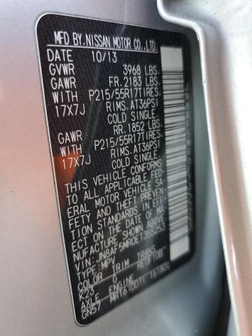 JN8AF5MR0ET355253 Nissan JUKE S