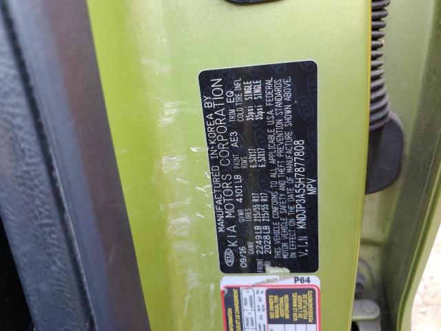 KNDJP3A55H7877808 KIA SOUL +
