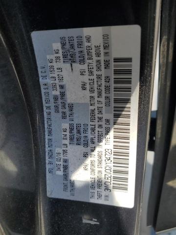 3MYDLBZV0GY134723 Toyota SCION IA