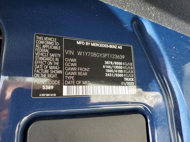 2023 MERCEDES-BENZ SPRINTER 1 - W1Y70BGY3PT123639