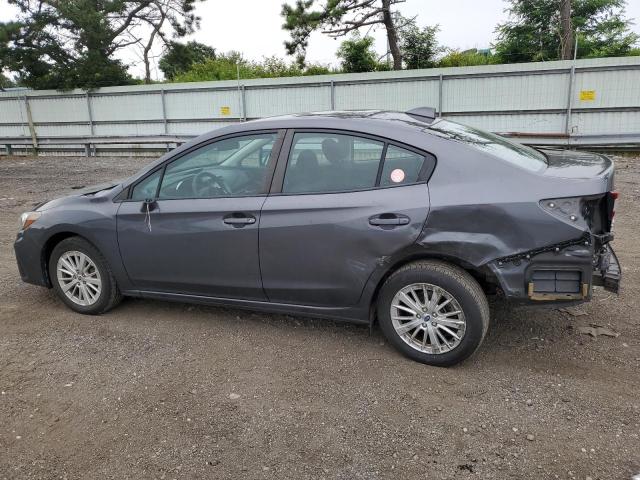 VIN: 4S3GKAD65J3611686 Auction: COPART Lot: 60975533 Location: NY - LONG ISLAND 4S3GKAD65J3611686 SUBARU IMPREZA 2018 GRAY Photo 2