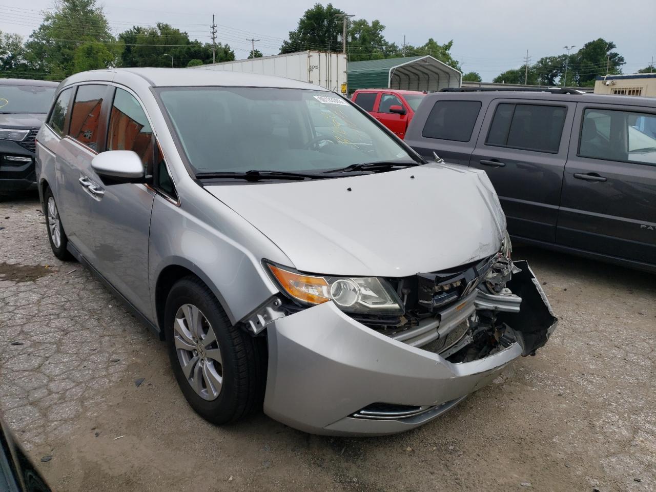 Lot #2558247030 2015 HONDA ODYSSEY EX