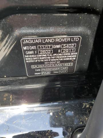2018 JAGUAR XJL SUPERC - SAJWA2GE9JMW14531