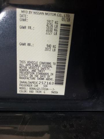 1N4AL3AP8JC257163 Nissan ALTIMA 2.5