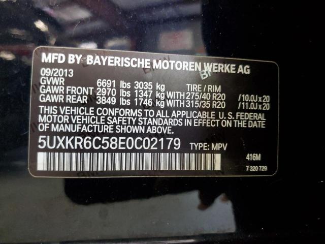 5UXKR6C58E0C02179 2014 BMW X5, photo no. 13