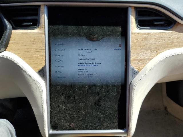 5YJSA1E27JF270660 Tesla MODEL S