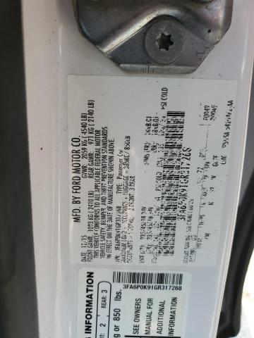 3FA6P0K91GR317268 2016 FORD FUSION - Image 12