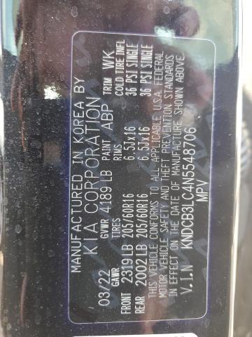 KNDCB3LC4N5548706 KIA NIRO LX