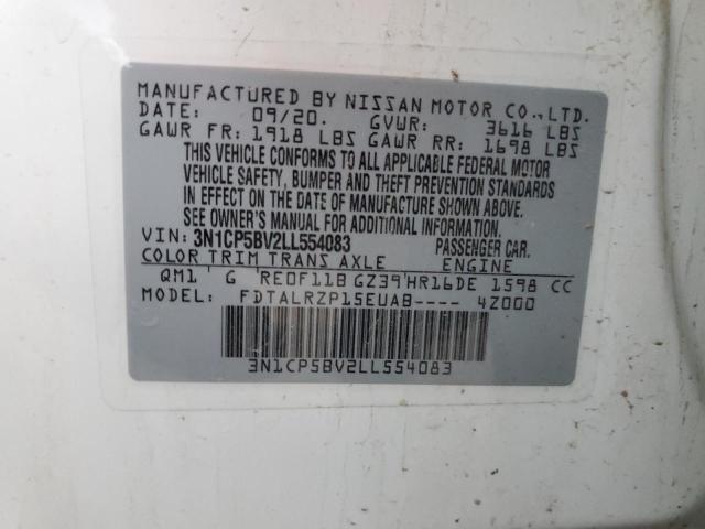 3N1CP5BV2LL554083 Nissan Kicks  12