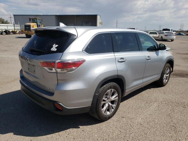 VIN 5TDBKRFH3ES039626 2014 Toyota Highlander, LE no.3