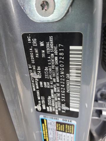 5XXG24J25MG072817 KIA K5 LX