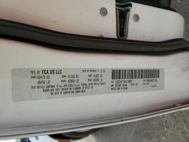 2016 DODGE CHARGER PO - 2C3CDXAT0GH218999