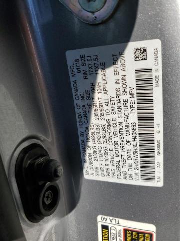 2HKRW5H30JH405863 Honda CR-V LX