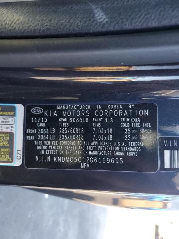 KNDMC5C12G6169695 KIA SEDONA EX