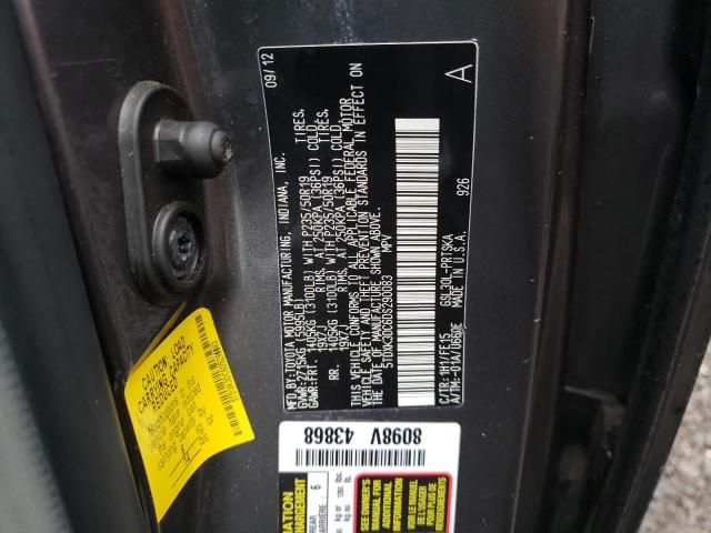 5TDXK3DC6DS290083 2013 TOYOTA SIENNA - Image 13