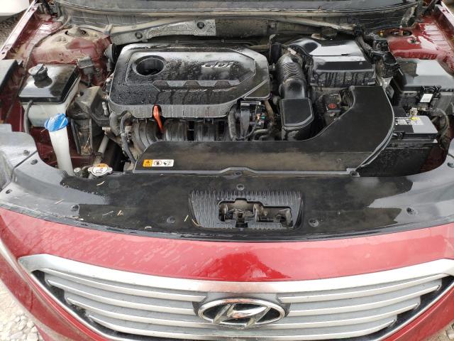 VIN: 5NPE24AF5GH281588 Auction: COPART Lot: 60530193 Location: UT - SALT LAKE CITY 5NPE24AF5GH281588 HYUNDAI SONATA 2016 BURGUNDY Photo 11