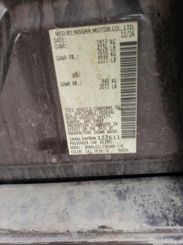 1N4AL3AP8HN322611 Nissan ALTIMA 2.5