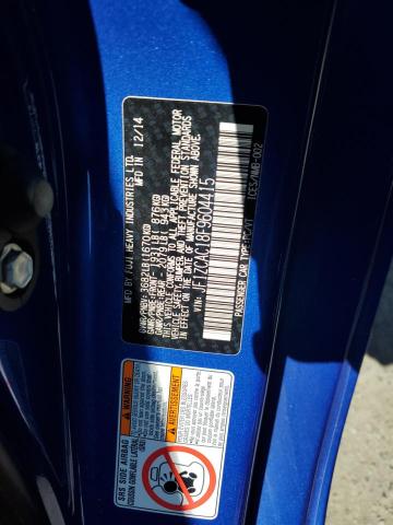 JF1ZCAC18F9604415 Subaru Brz 2.0 Limited