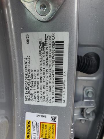 2023 Honda Accord Hybrid Sport-L VIN: 1HGCY2F72PA044092 Lot: 57190864