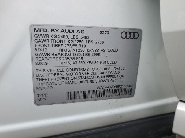 WA14AAFY8P2105542 2023 AUDI Q5, photo no. 13