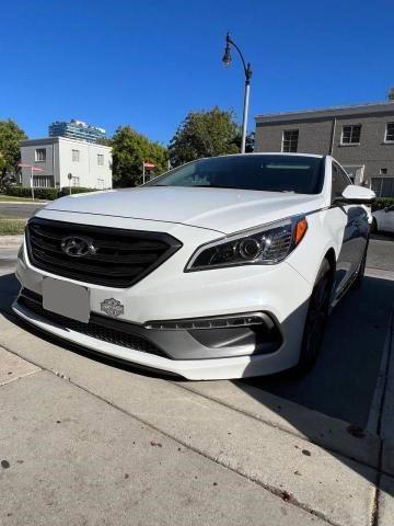 VIN: 5NPE34AF5HH499013 Auction: COPART Lot: 59736313 Location: CA - VAN NUYS 5NPE34AF5HH499013 HYUNDAI SONATA 2017 WHITE Photo 2