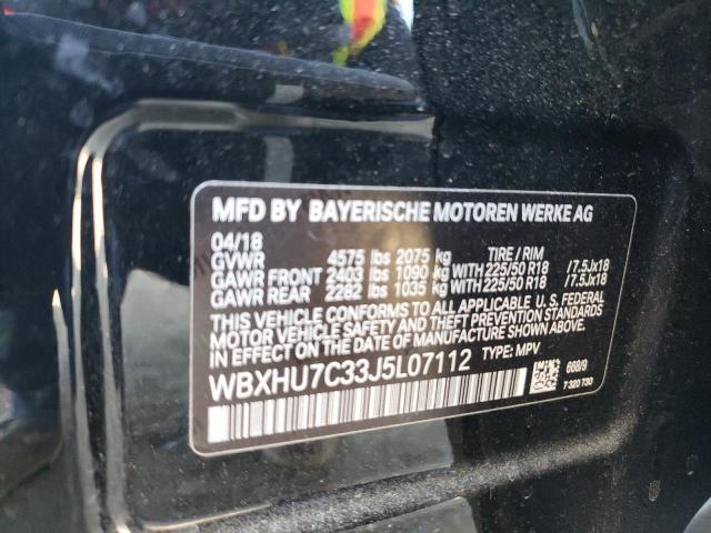 WBXHU7C33J5L07112 BMW X1 Sdrive28i