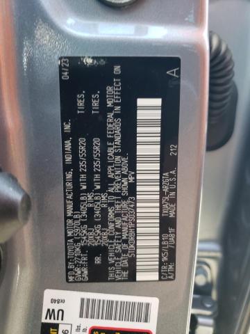 VIN 5TDKDRBH1PS037473 2023 Toyota Highlander, L no.14