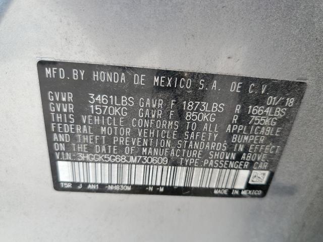 2018 HONDA FIT SPORT - 3HGGK5G68JM730609
