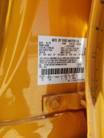 3FMTK3R72NMA30142 Ford Mustang Mach-e Premium