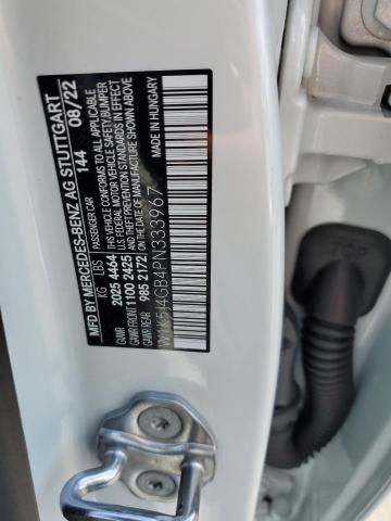 W1K5J4GB4PN333967 Mercedes-Benz CLA 250